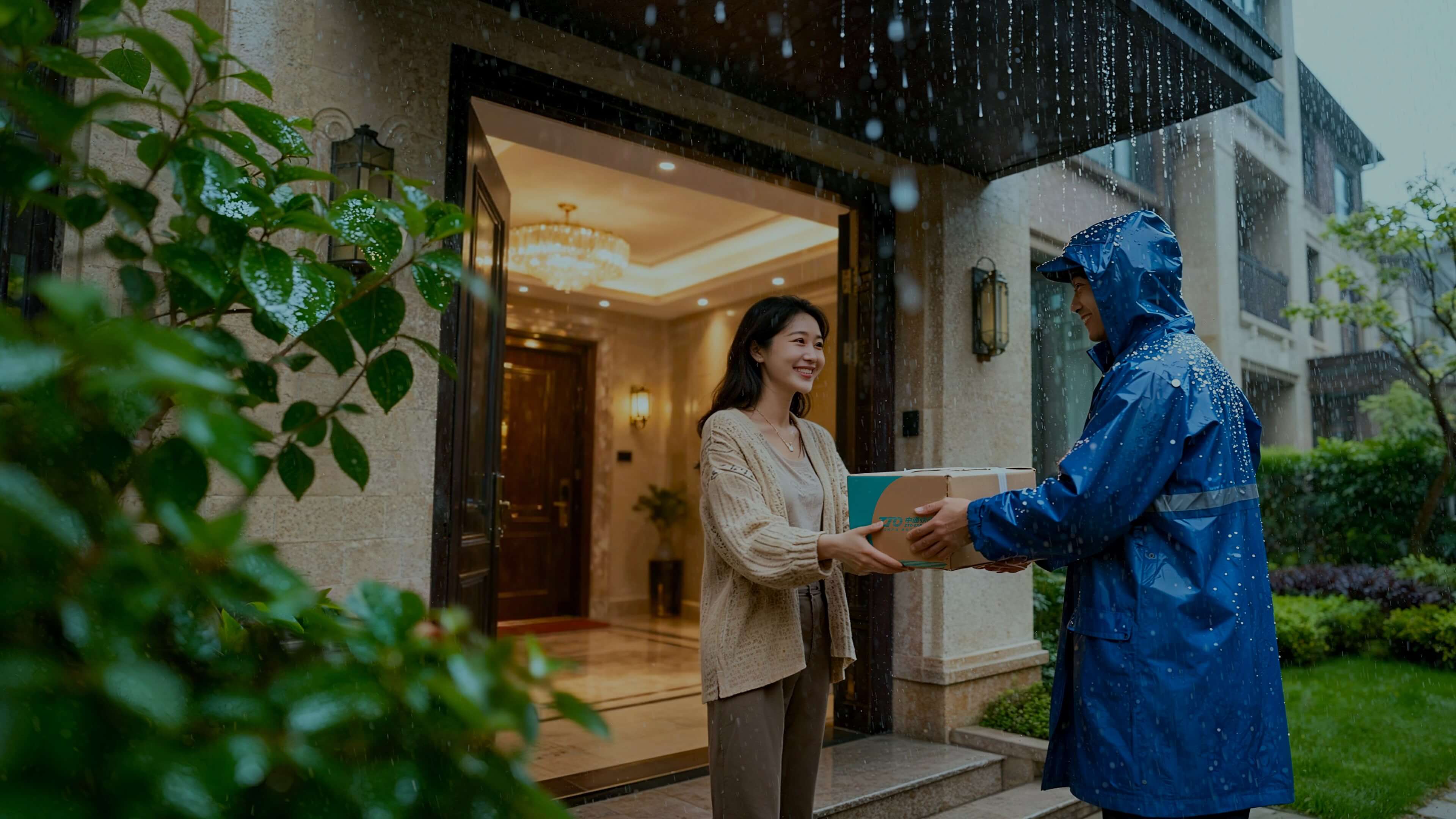 风雨无阻,及时收