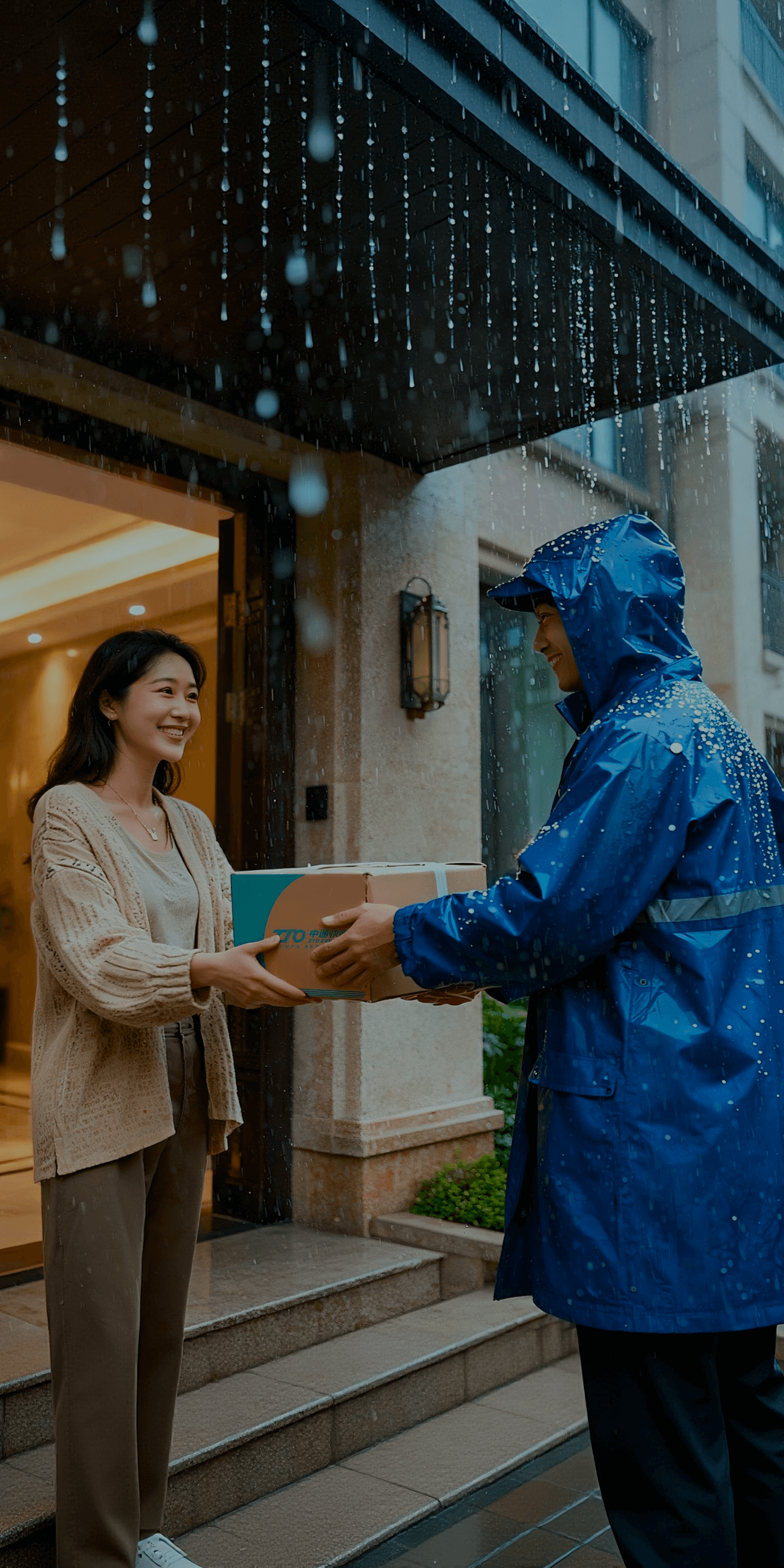 风雨无阻，及时收